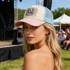 M-Macaron Women Trucker Hat