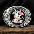 TOPACC Highland Cow Western Belt Buckle