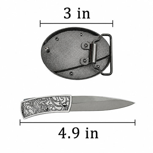 TOPACC Enameled Oval Unisex Belt Buckle - Cute Kitty & Mischief Style Designs