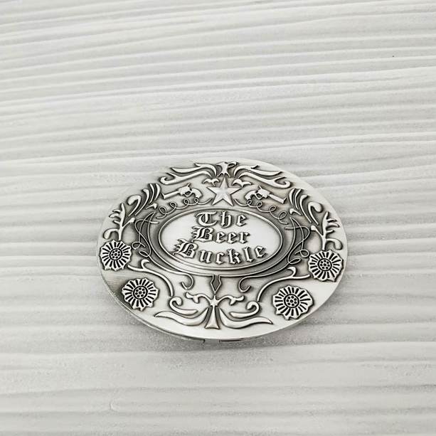 TOPACC Western Bull Bottle Opener Belt Buckle