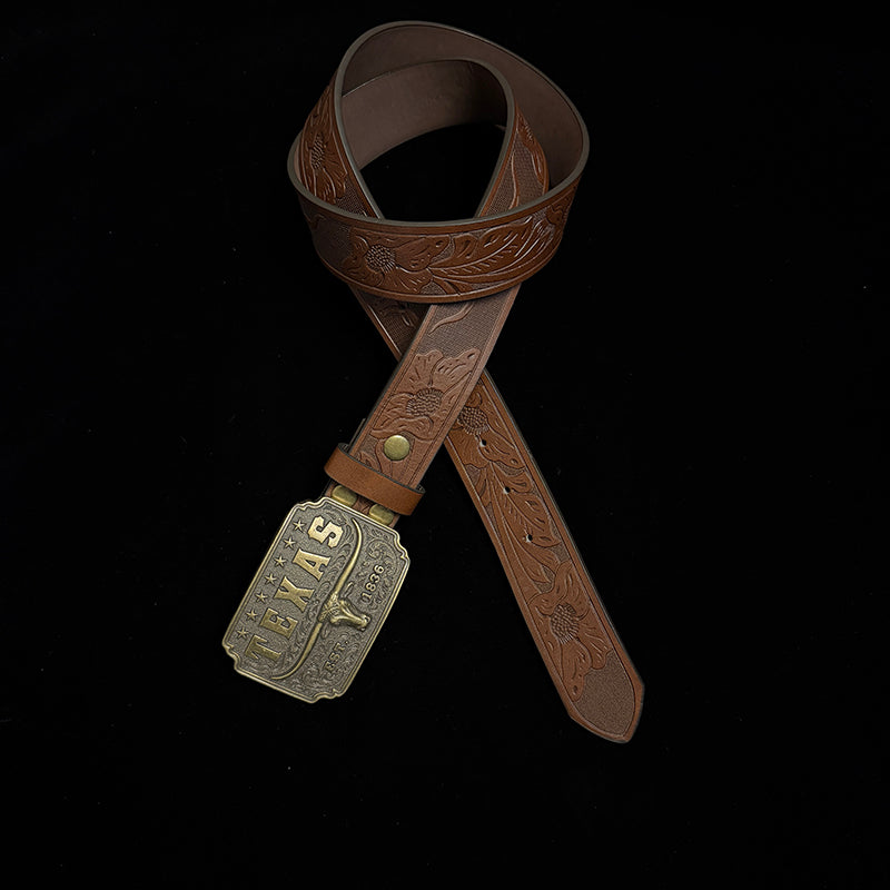 34in-36in-TOPACC 50% Off - Brown belt