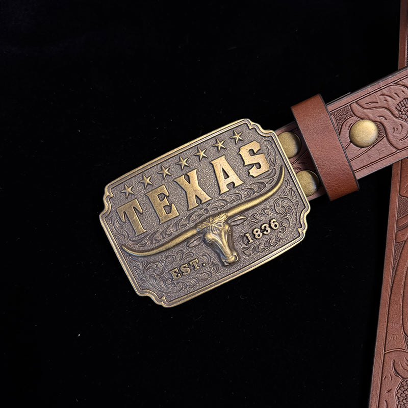 34in-36in-TOPACC 50% Off - Brown belt