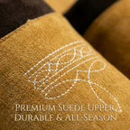 All-Season Western Cowboy Boot Stitch Slipperswith Square Toe