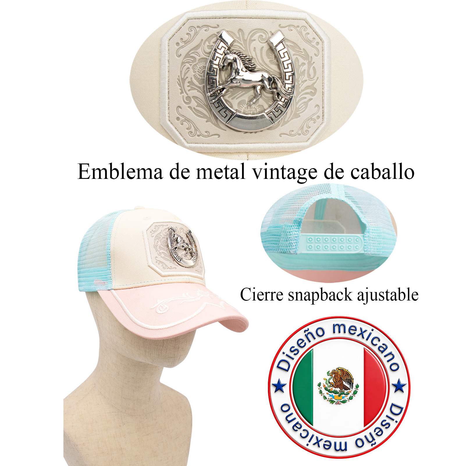 M-Macaron Women Trucker Hat