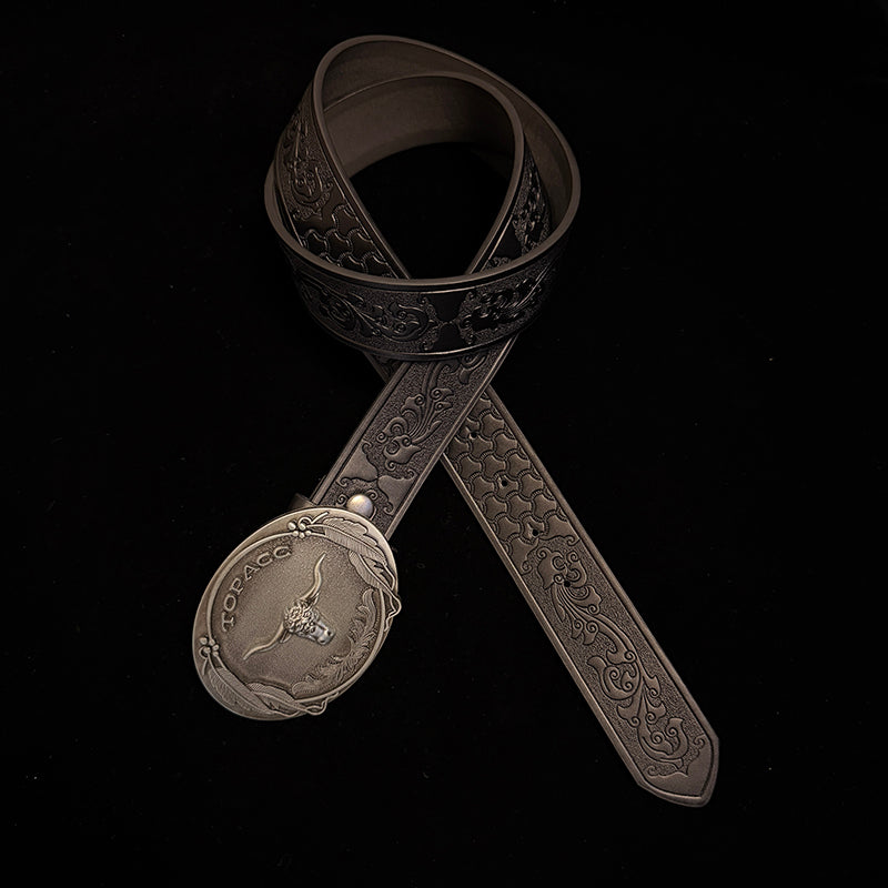 34in-36in-TOPACC 50% Off - TOPACC Classic Buckle Belt