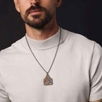 X-TOPACC ヴィンテージ ウェスタン カウガール イニシャル ネックレス 男女兼用