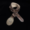 31in-35in TOPACC 50% Off - Openwork Embossed Leather Belt