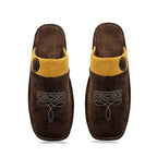 All-Season Western Cowboy Boot Stitch Slipperswith Square Toe