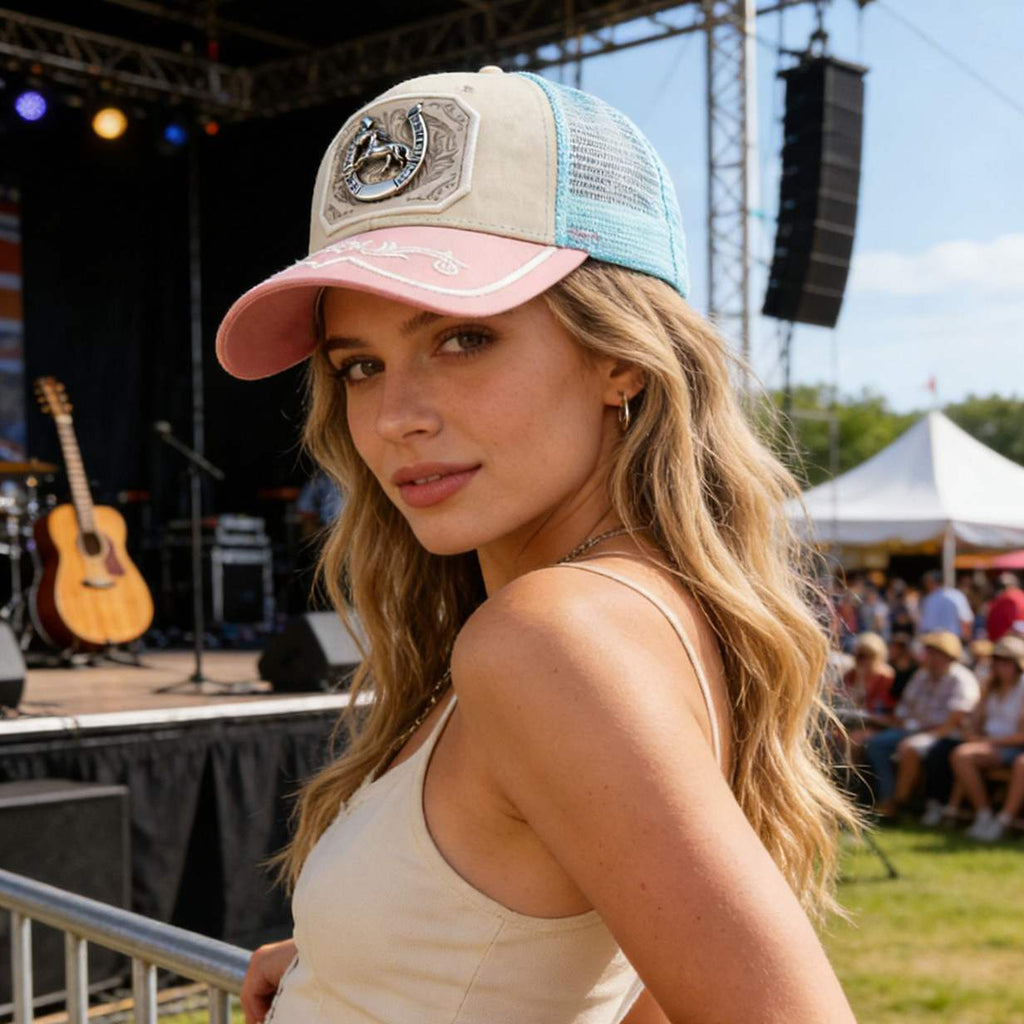 M-Macaron Women Trucker Hat