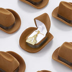 X-TOPACC Western Cowgirl Initial Necklace for Men Women