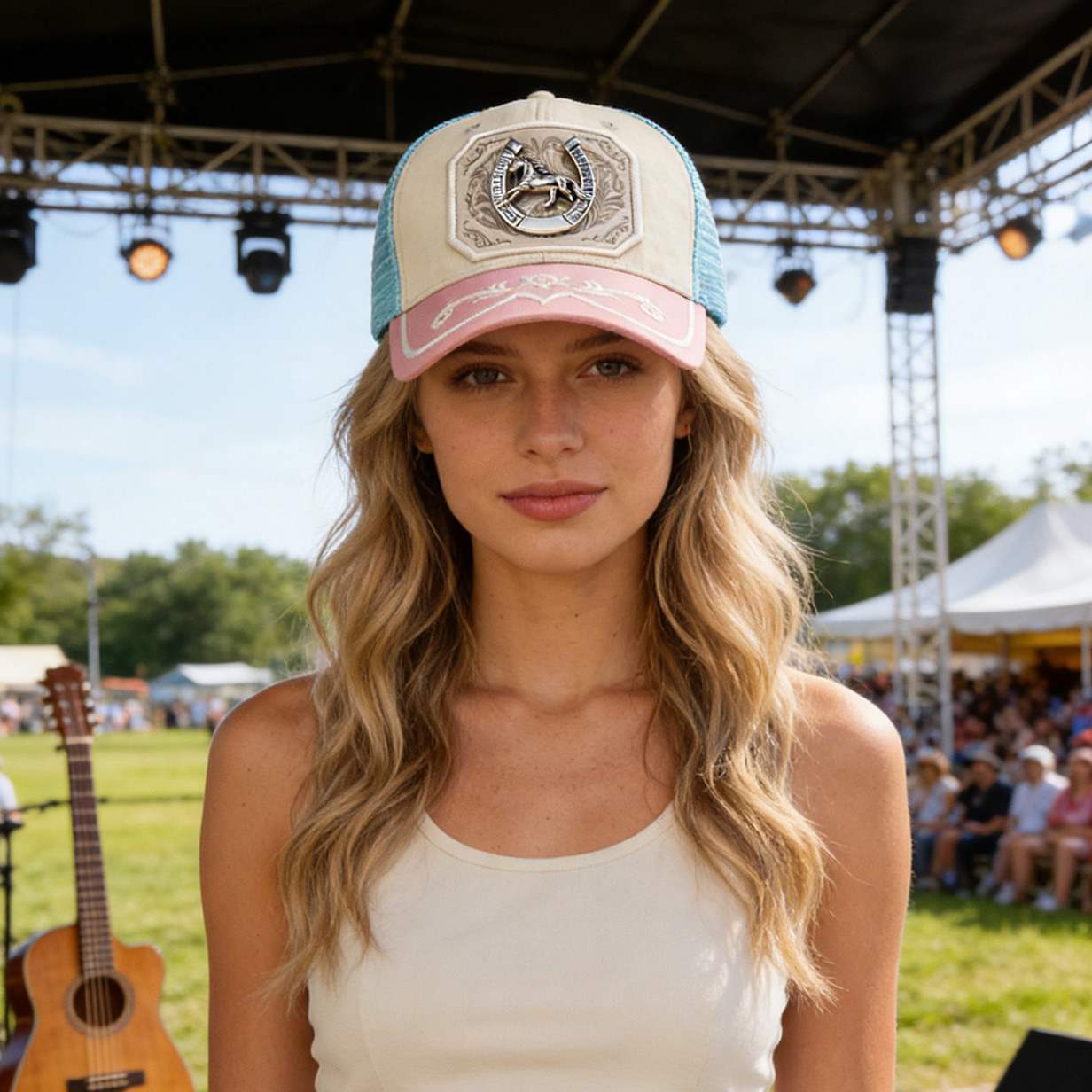 M-Macaron Women Trucker Hat