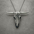 Hebilla de collar con calavera X-Longhorn
