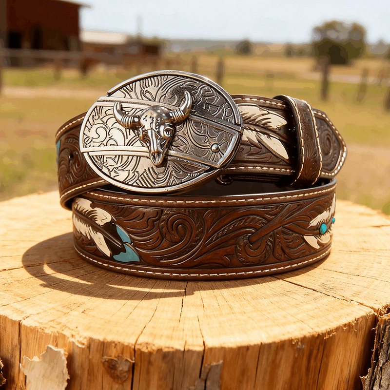 T-Feather Genuine Leather Belts