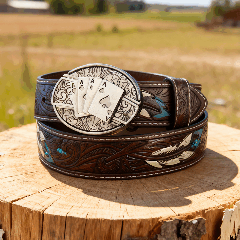 T-Feather Genuine Leather Belts