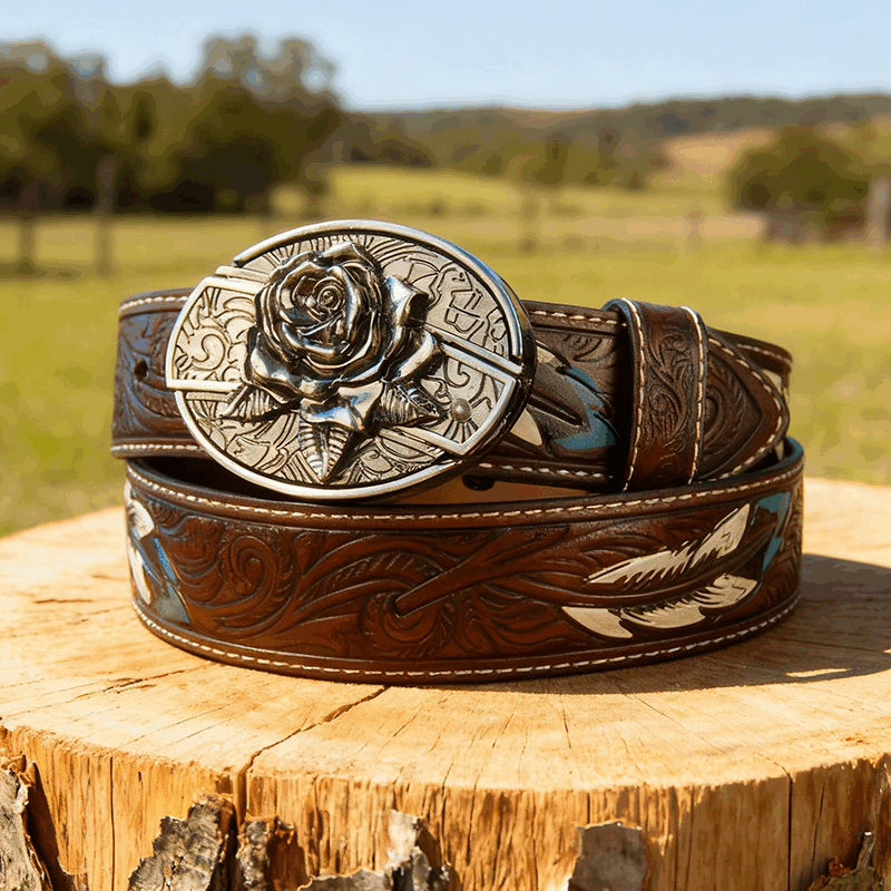 T-Feather Genuine Leather Belts