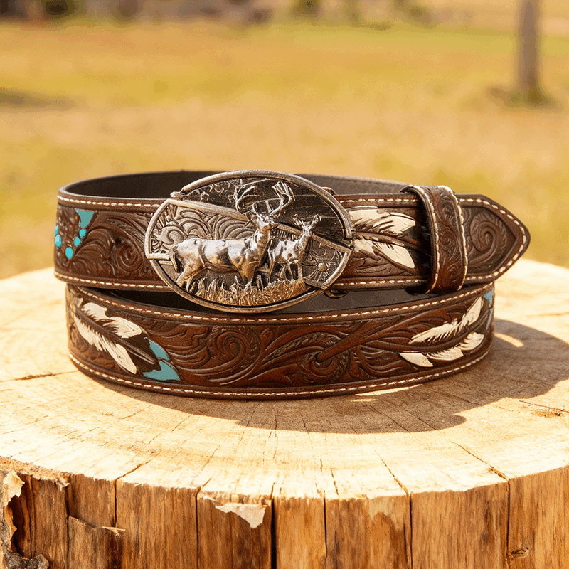 T-Feather Genuine Leather Belts
