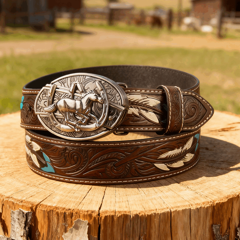 T-Feather Genuine Leather Belts