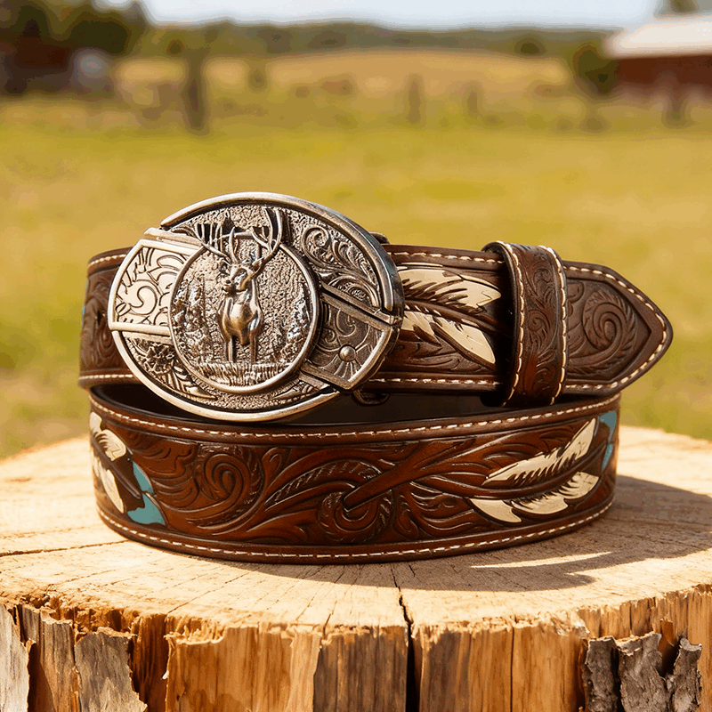 T-Feather Genuine Leather Belts