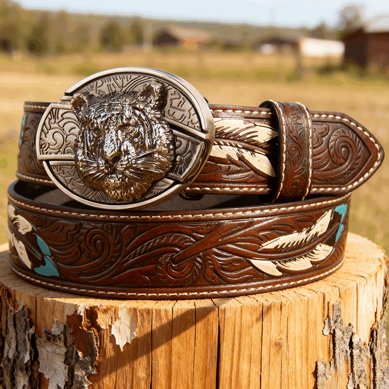 T-Feather Genuine Leather Belts