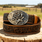 T-Brown Leather Belts