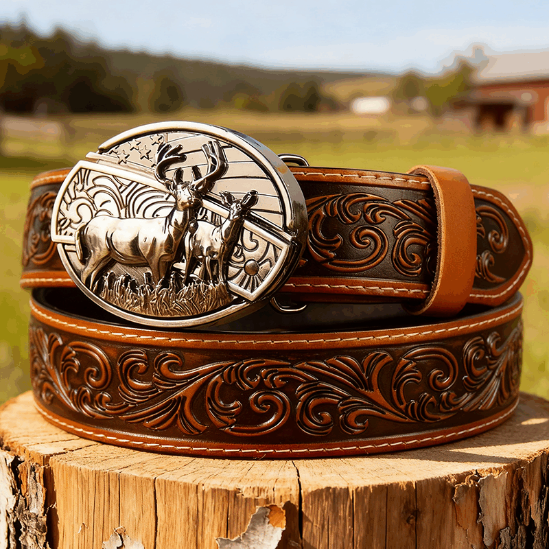 T-Brown Leather Belts