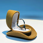 J-Cowboy Hat Adjustable Ring