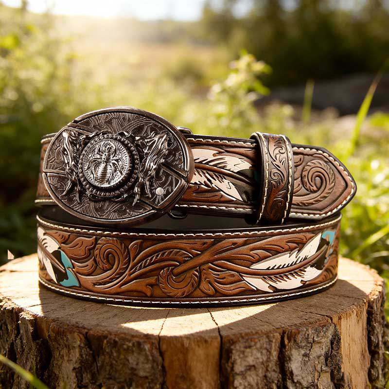 T-Feather Genuine Leather Belts