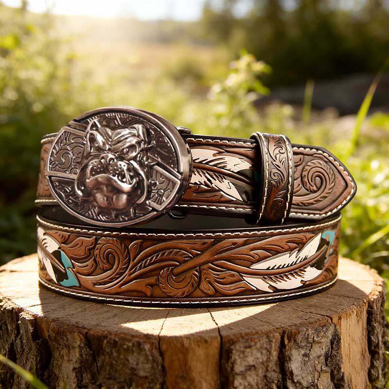 T-Feather Genuine Leather Belts
