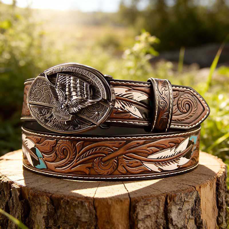 T-Feather Genuine Leather Belts