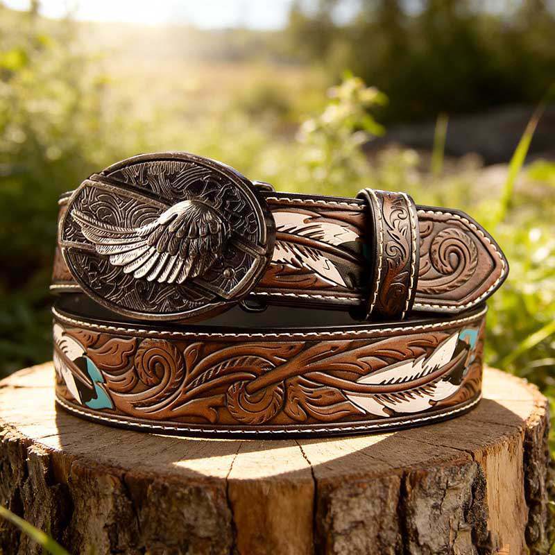 T-Feather Genuine Leather Belts