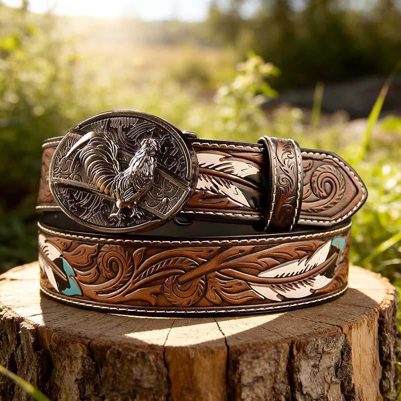 T-Feather Genuine Leather Belts