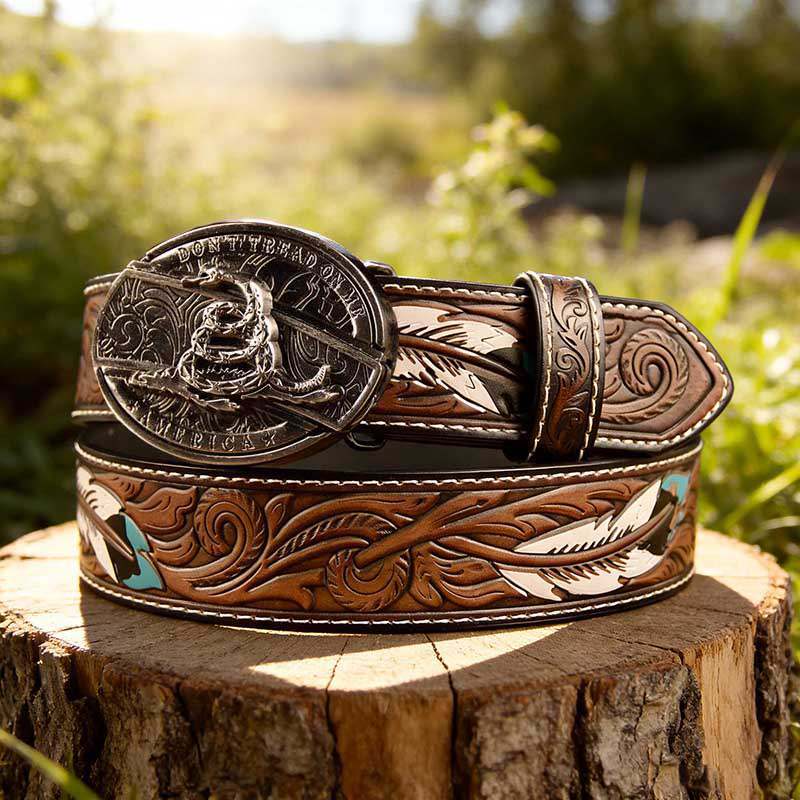 T-Feather Genuine Leather Belts