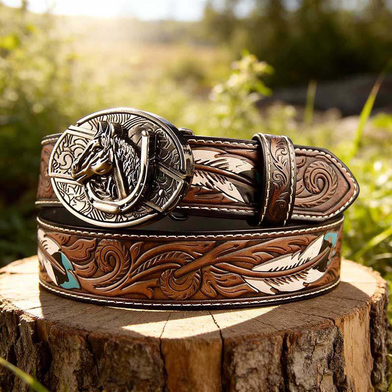 T-Feather Genuine Leather Belts