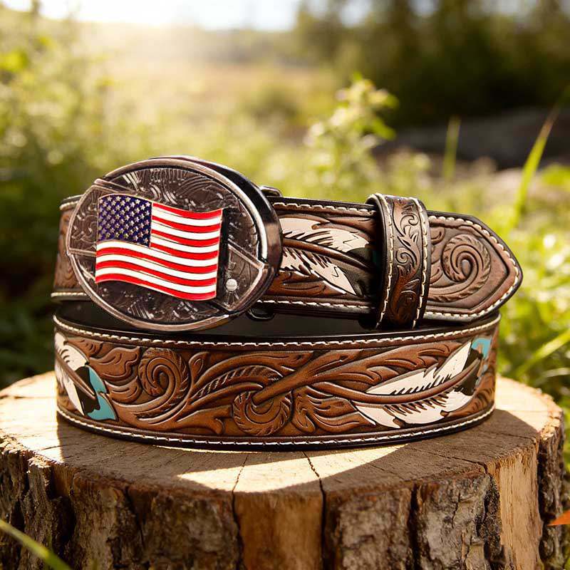 T-Feather Genuine Leather Belts