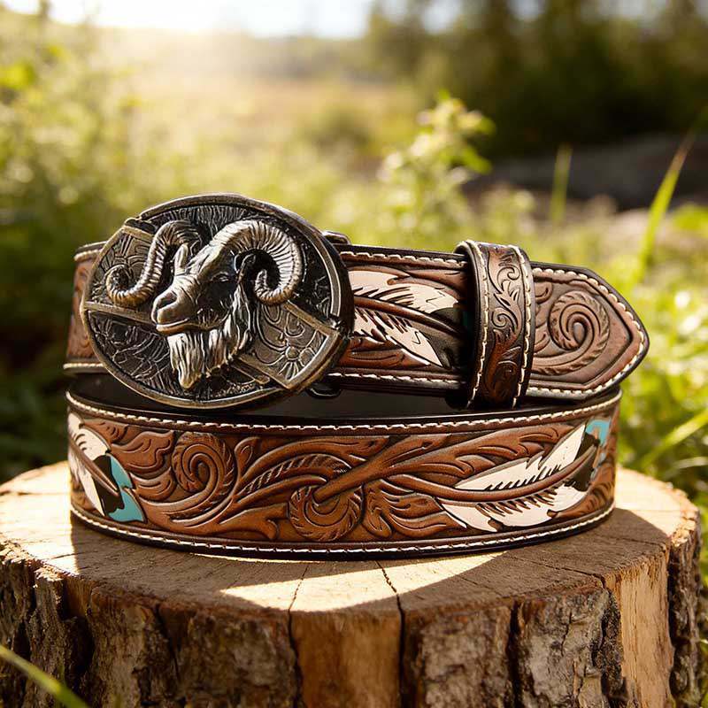 T-Feather Genuine Leather Belts
