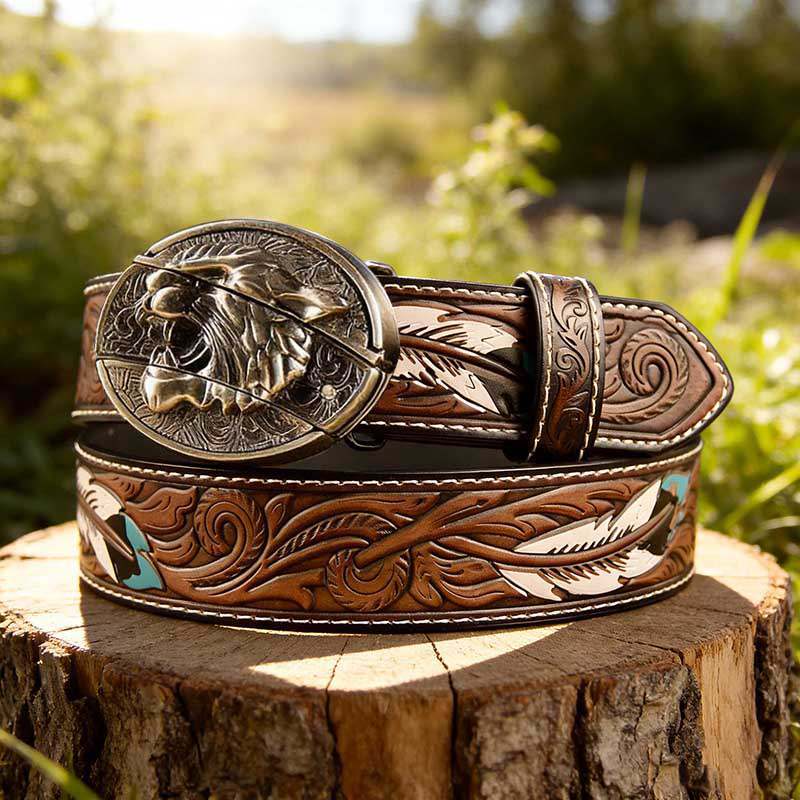 T-Feather Genuine Leather Belts