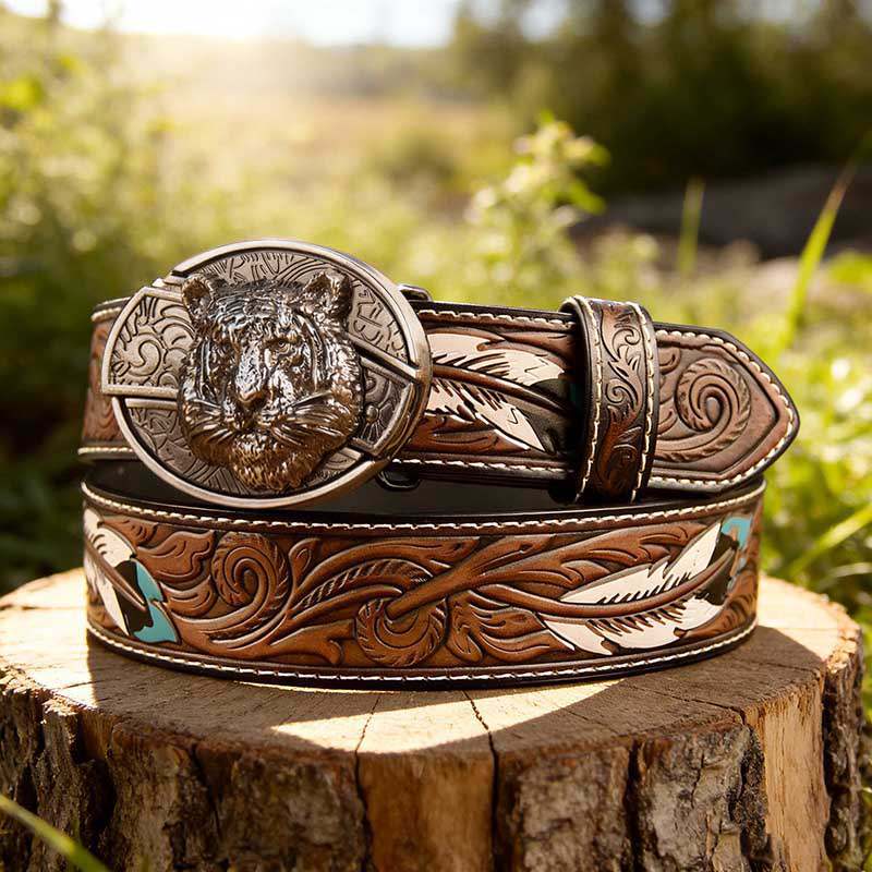 T-Feather Genuine Leather Belts
