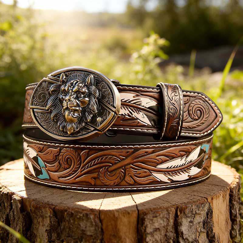 T-Feather Genuine Leather Belts