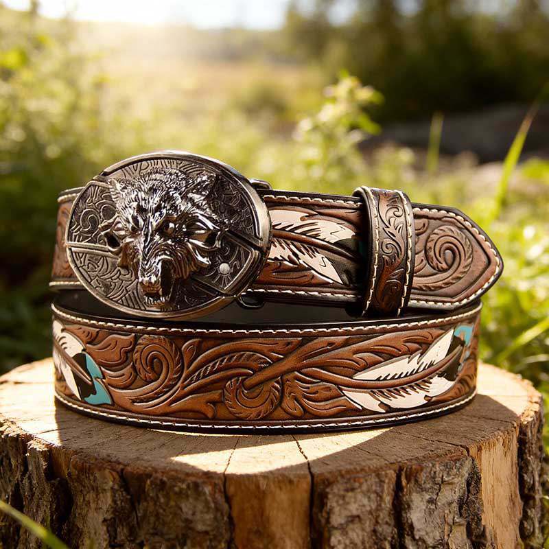 T-Feather Genuine Leather Belts