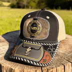 M- Gray Longhorn Trucker Hat