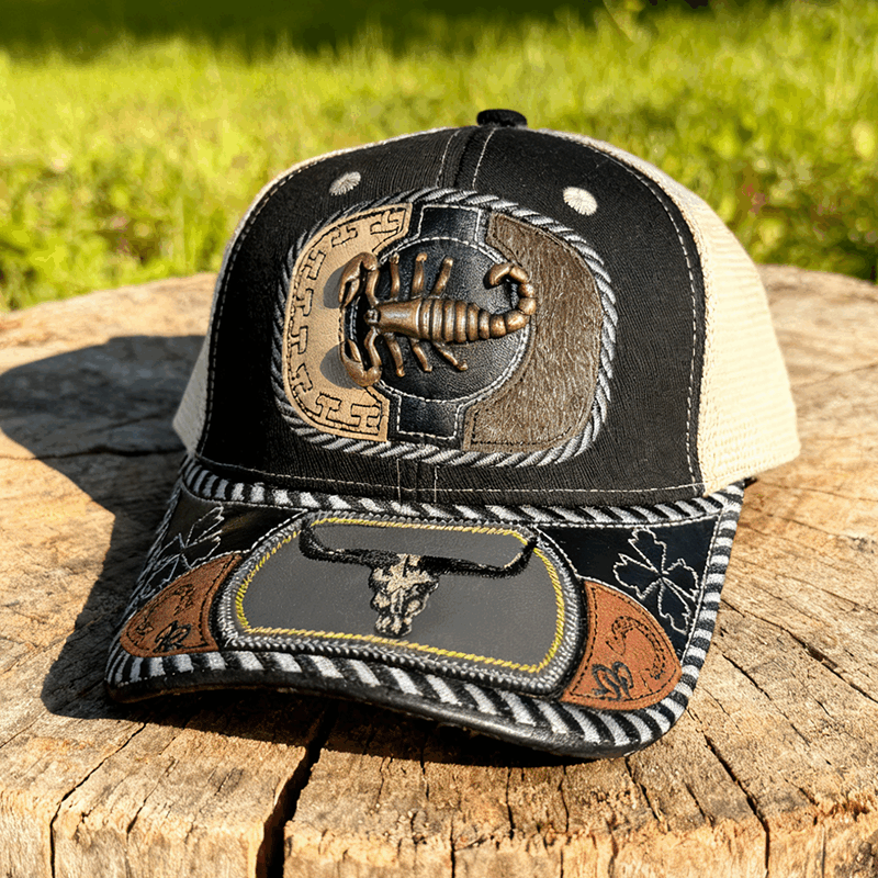 M- Gray Longhorn Trucker Hat