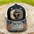 M- Gray Longhorn Trucker Hat