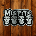 P-TOPACC Misfits Skull Belt Buckle