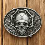 P-TOPACC Pirate Skull Belt Buckle