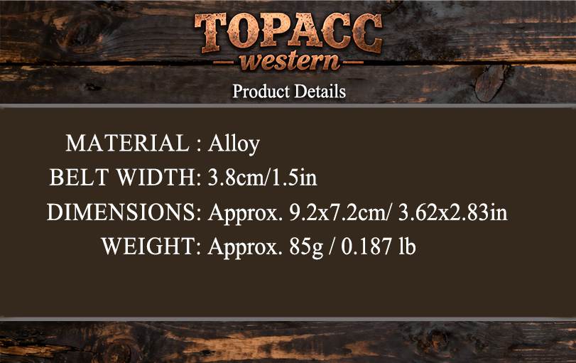 P-TOPACC Cowboy of Faith Belt Buckle