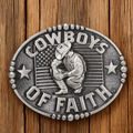 P-TOPACC Cowboy of Faith Belt Buckle