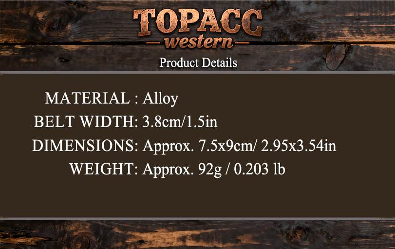 P-TOPACC The Virgin Mary Belt Buckle