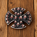 P-TOPACC Cross Skull Belt Buckle