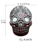 P-TOPACC Red Skull Belt Buckle