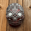 P-TOPACC Red Skull Belt Buckle